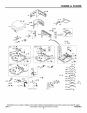 Controls Governor Springs Ignition Diagram and Parts List for 123435-0168-E1  Briggs and Stratton Engine